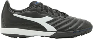 Diadora Brasil Elite Turf Soccer Shoe - Water-Resistant Suprellsoft, Non-Slip PU Heel Lining, Flex Points on Insole, Fine Craftsmanship