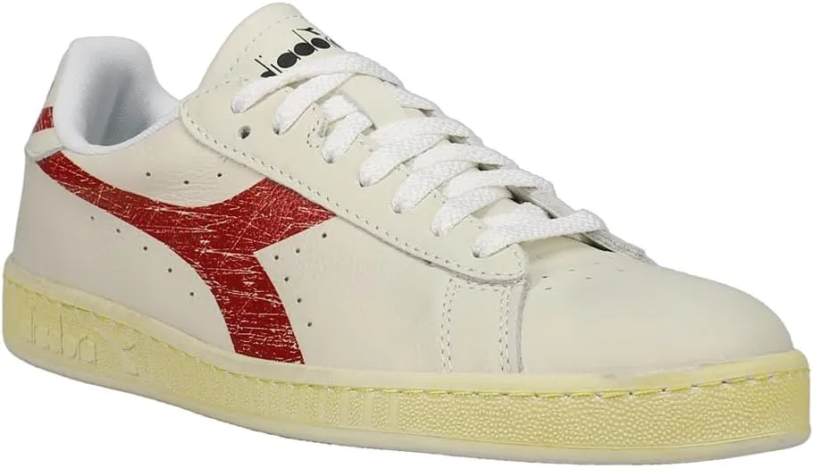Diadora Mens Game L Low Retro Lace Up Sneakers Shoes Casual - Off White