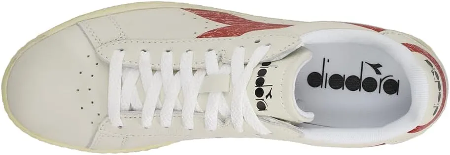 Diadora Mens Game L Low Retro Lace Up Sneakers Shoes Casual - Off White