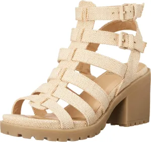 Dirty Laundry Women's Fun Stuff Hemp Heeled Sandal