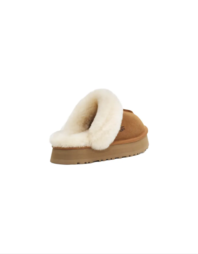 Disquette Slipper in Chestnut