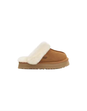 Disquette Slipper in Chestnut