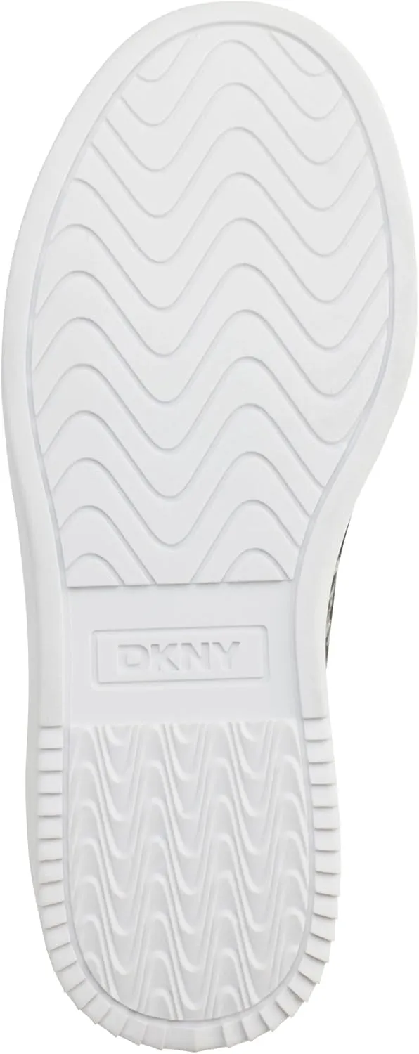 DKNY Women's Byla Lace Up Wedge Sneaker
