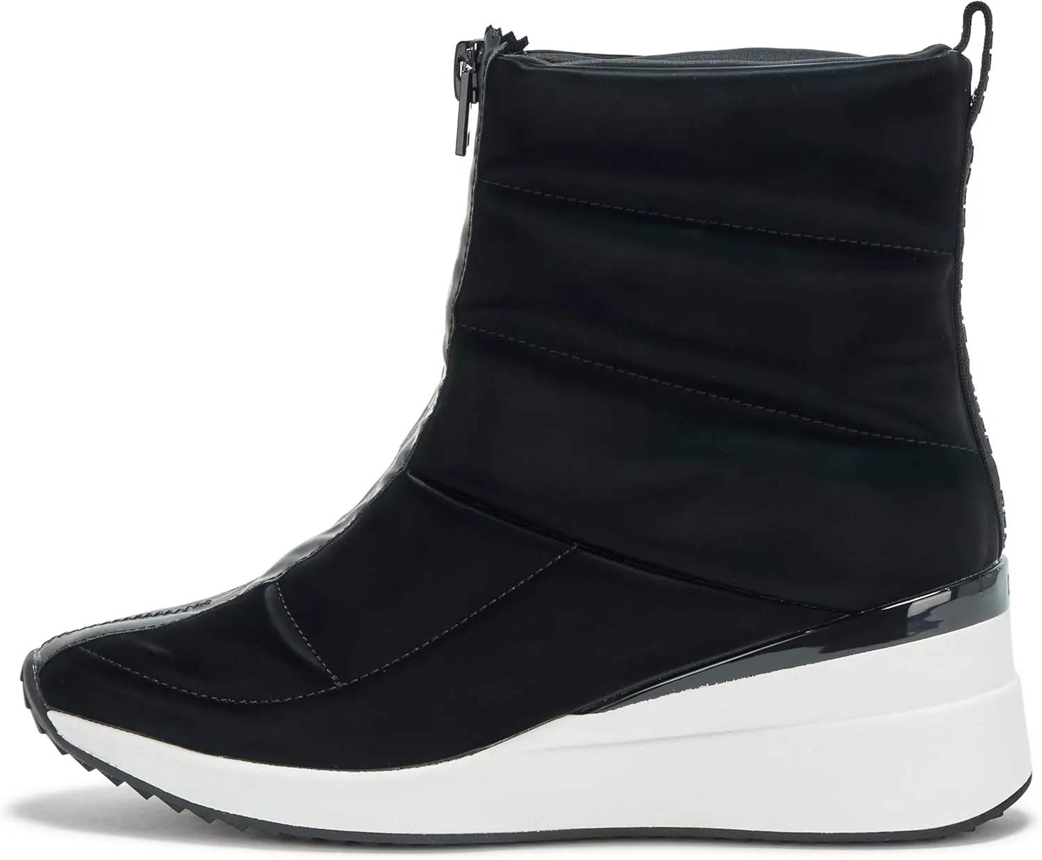 DKNY Women's Parla Zip Up Wedge Sneaker