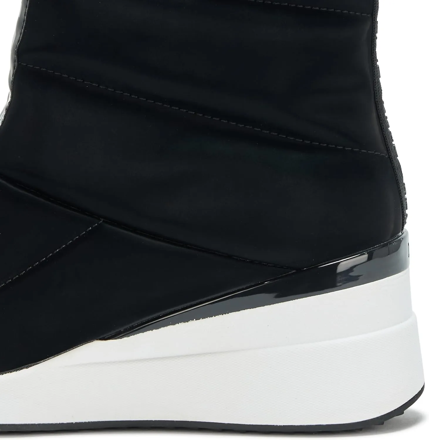 DKNY Women's Parla Zip Up Wedge Sneaker
