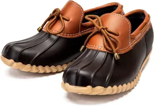 DKSUKO Snow Women's Waterpoof Loafer Shoes Slip On Flat Duck Shoe