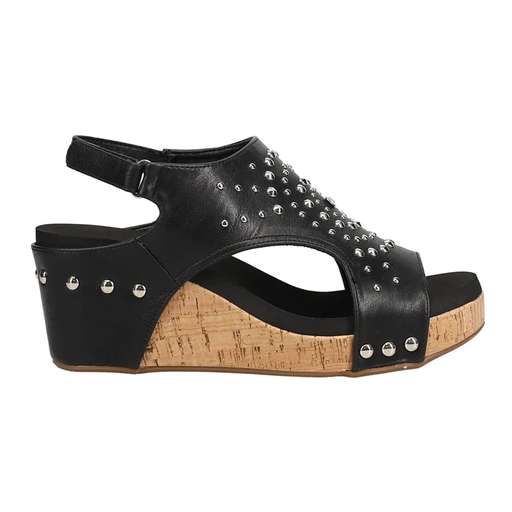 Docie Doe Studded Wedge