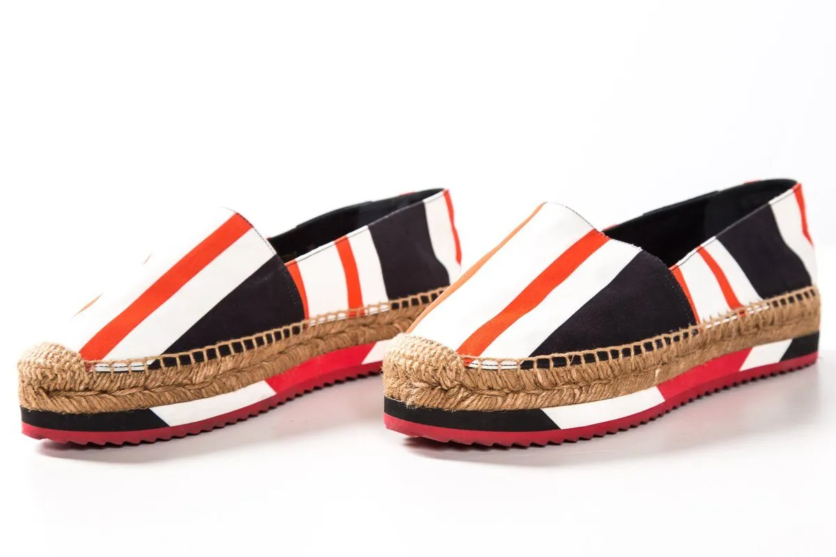 Dolce & Gabbana Multicolored Round Toe Espadrille SZ 38
