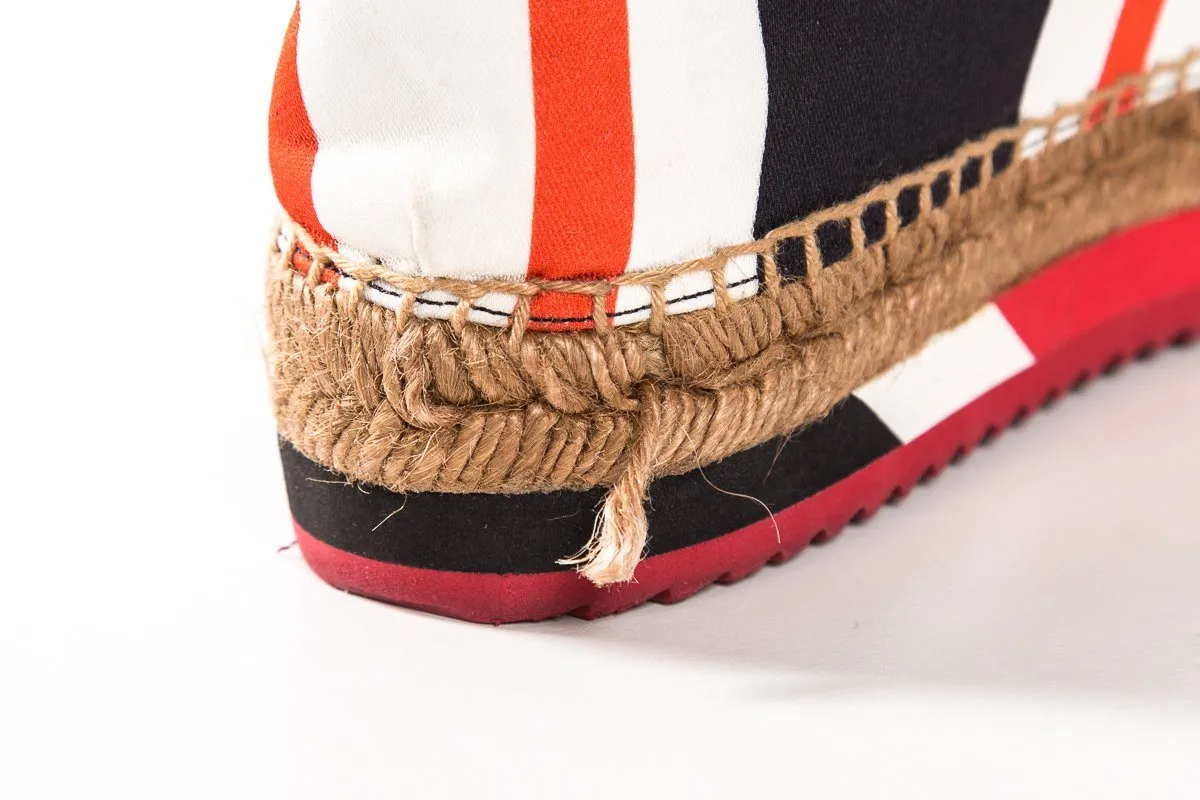 Dolce & Gabbana Multicolored Round Toe Espadrille SZ 38