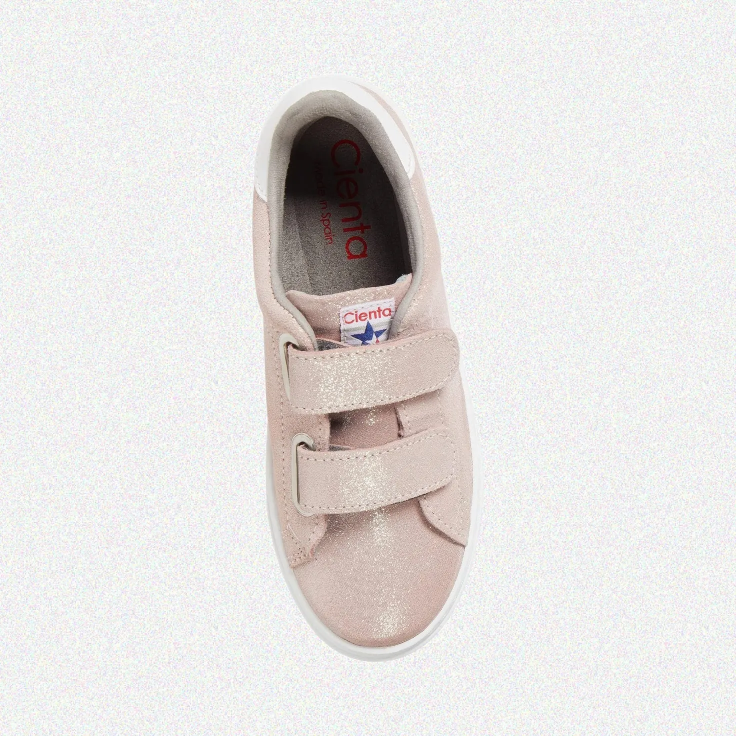 Double Velcro Glitter Sneaker