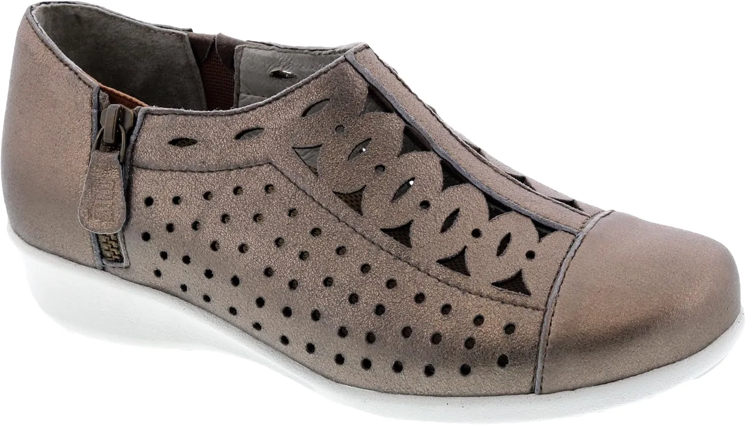 Drew Metro Women's Slip On Orthopedic Shoe Taupe Dusty Leather - 9.5 Wide