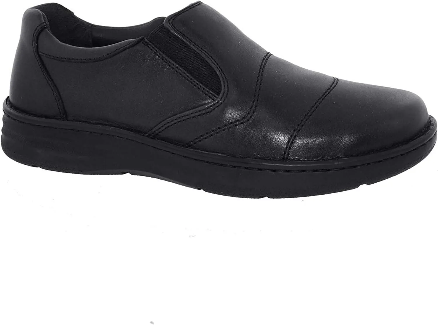 Drew Shoes Fairfield - Men's Therapeutic Diabetic Extra Depth Shoe Leather Slip-on