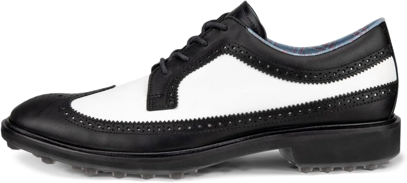 ECCO Men's Classic Hybrid Wing Tip Water Resistant Golf Shoe