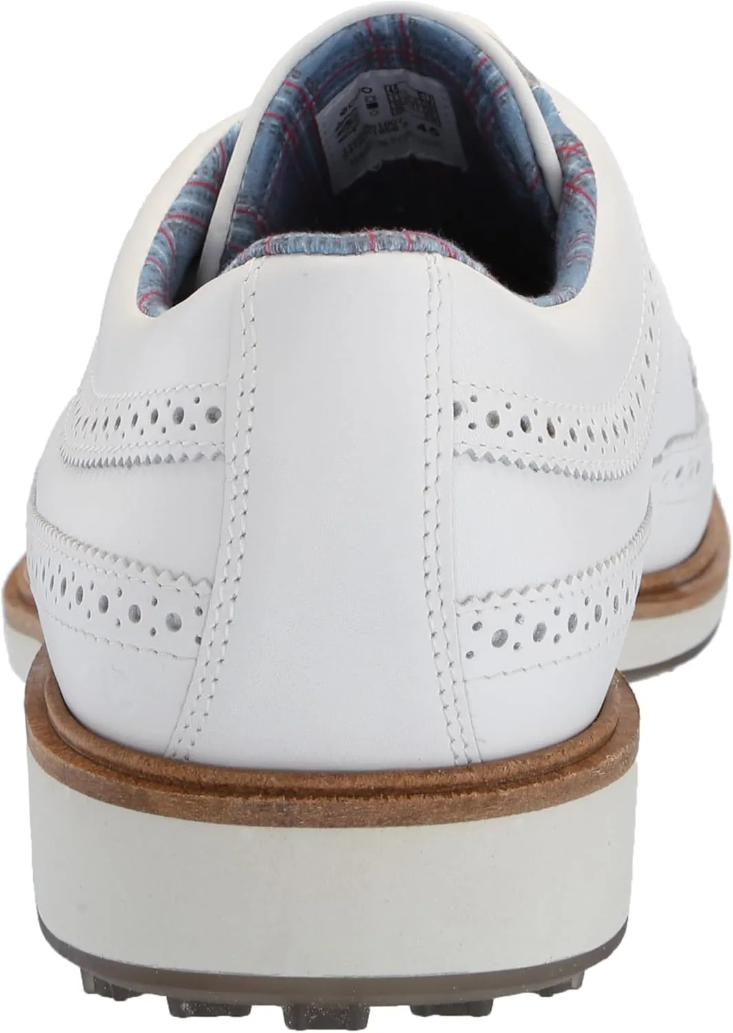 ECCO Men's Classic Hybrid Wing Tip Water Resistant Golf Shoe