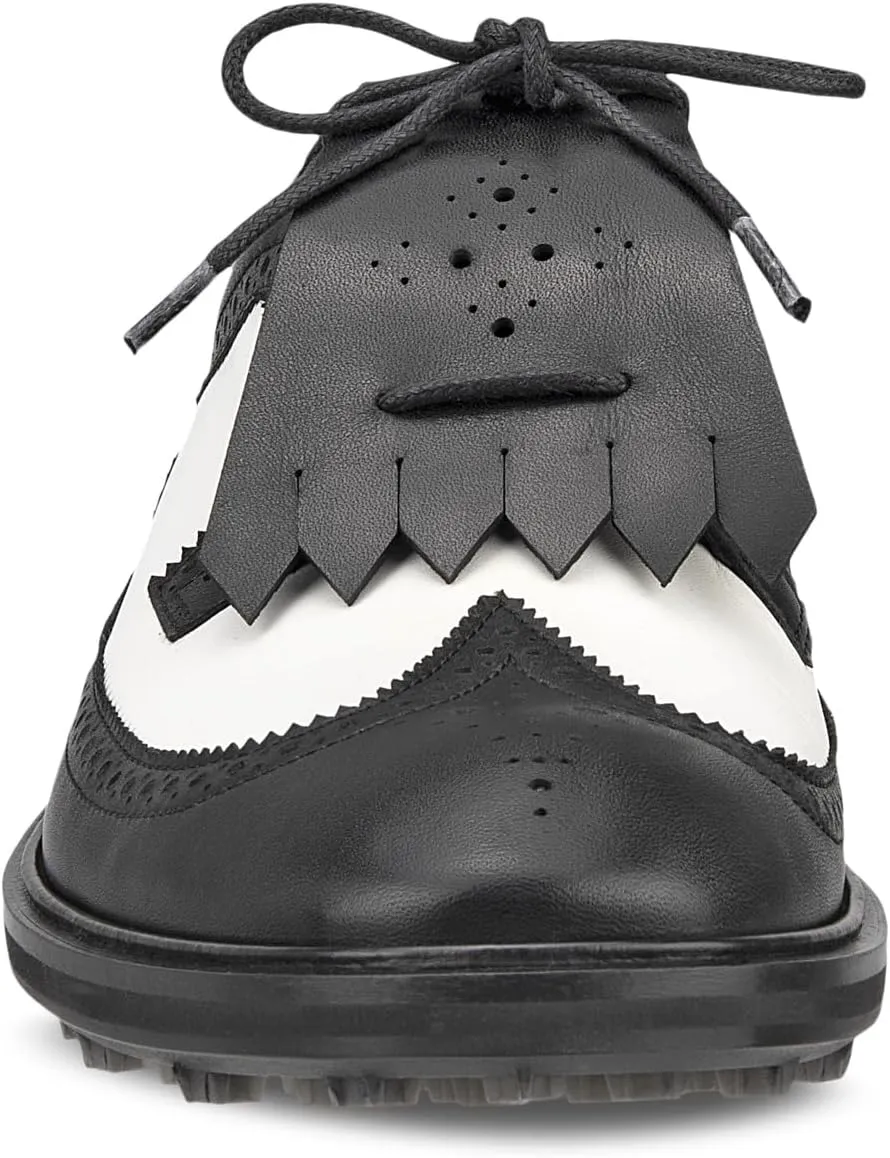 ECCO Men's Classic Hybrid Wing Tip Water Resistant Golf Shoe