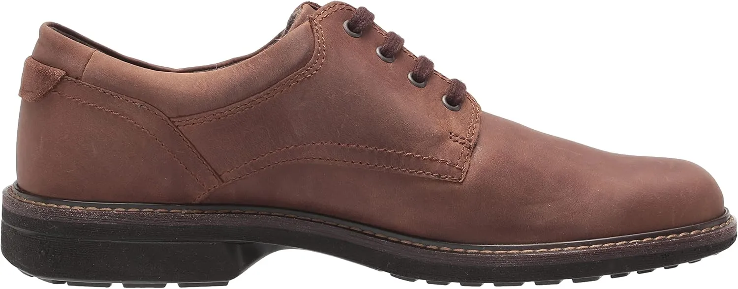 ECCO Men's Turn Plain Toe Hydromax Water-Resistant Oxford
