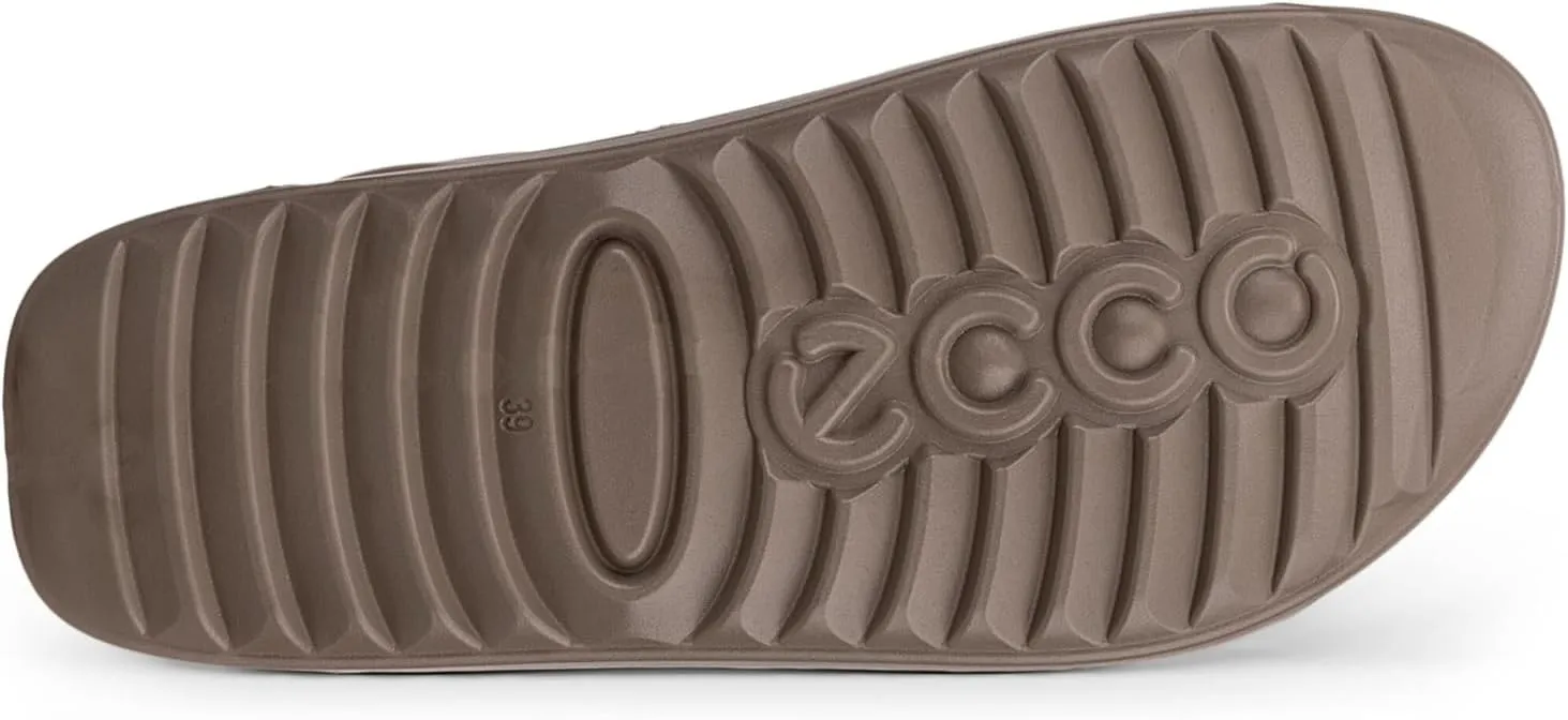 ECCO Women's Cozmo Platform Cross Band Slide Sandal