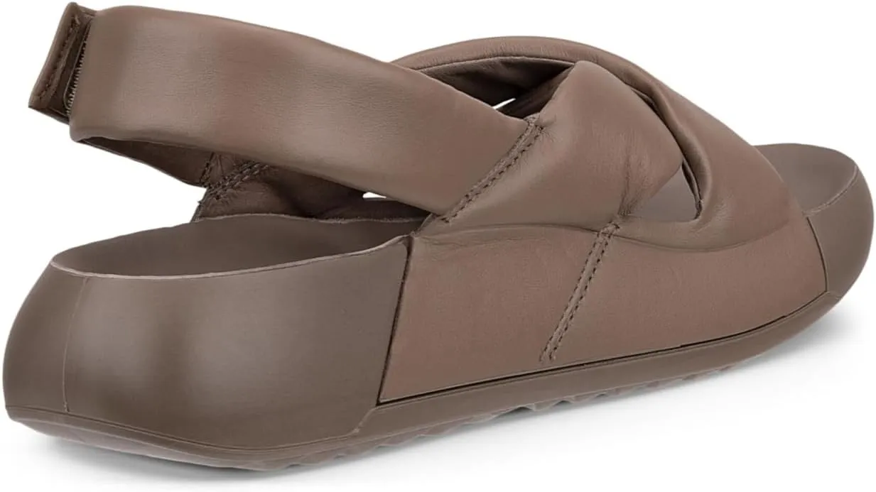 ECCO Women's Cozmo Platform Cross Band Slide Sandal