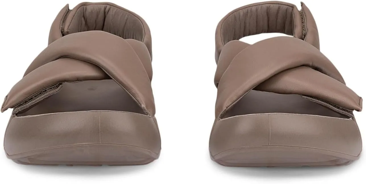 ECCO Women's Cozmo Platform Cross Band Slide Sandal