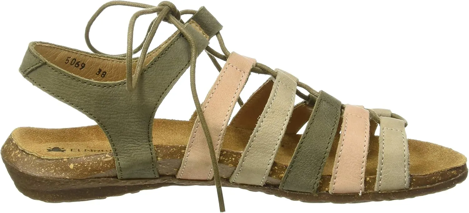 El Naturalista Women's Ankle-Strap Sandal