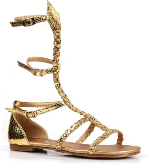 Ellie Shoes Girl's Miriam Gladiator Sandals - Roman Greek Costume Shoes