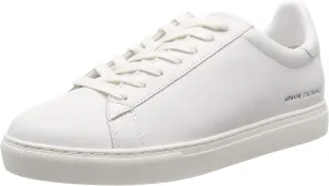 Emporio Armani Men's Low Rise Leather Lace Up Sneaker