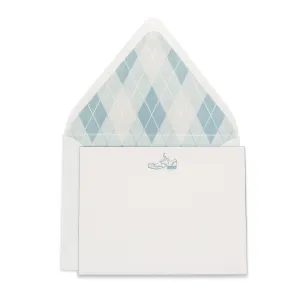 Fancy Pants Notecards | Wingtip Shoe
