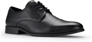 Ferro Aldo Alvin MFA19696 Men's Plain Square-Toe Derby Dress Shoes