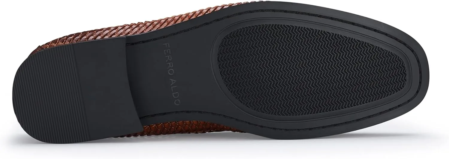 Ferro Aldo Dale MFA19703 Minimalist Slip-on Suede Penny Loafers