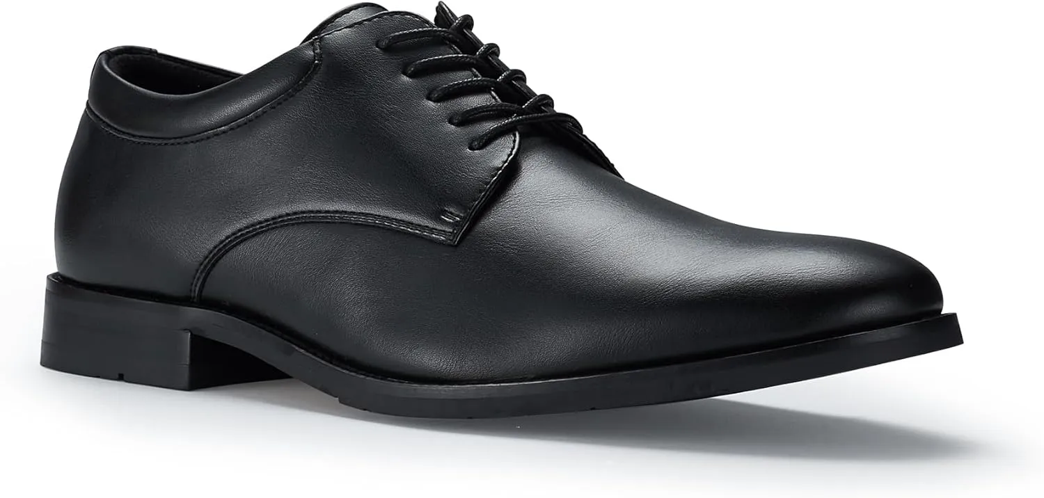 Ferro Aldo Men's Classic Round-Toe Fashion Derby Dress Shoes