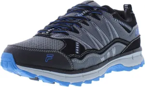 Fila Evergrand Wide-Width Trail Running Shoe Grey in Size 10