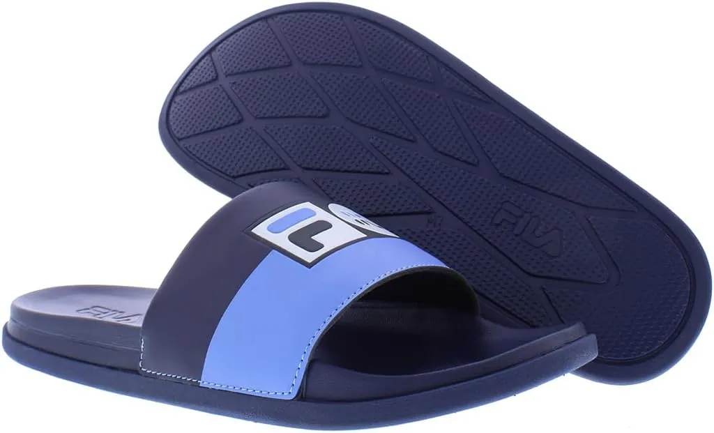 Fila Men's Drifter Lux Patchwork Slide Sandal