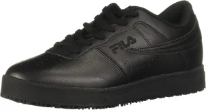 Fila mens Work Food Service Shoe, Black/Black/Black, 12 US