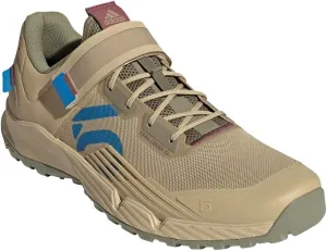 Five Ten Trailcross Mountain Clipless Shoes - Men's, Beige Tone/Blue Rush/Orbit Green, 10.5