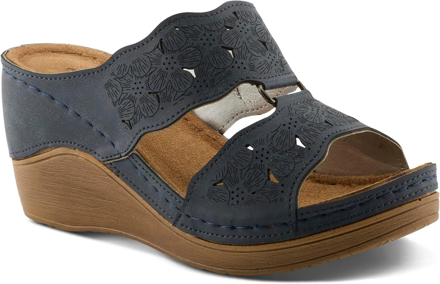 Flexus Women's Dreiser Slide Wedge Sandal