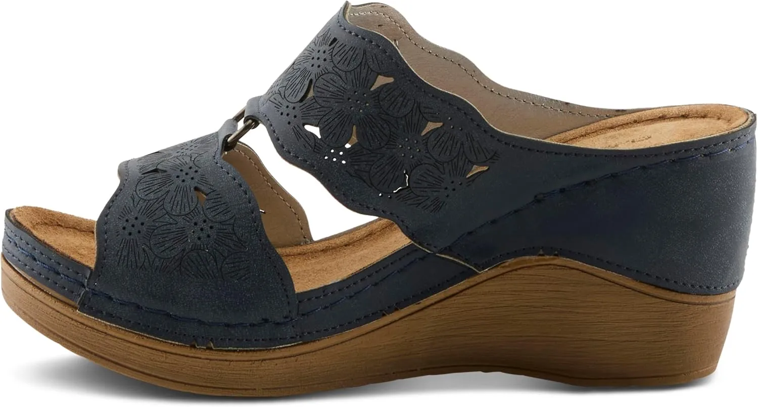 Flexus Women's Dreiser Slide Wedge Sandal