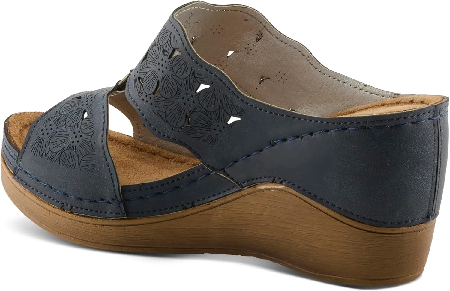Flexus Women's Dreiser Slide Wedge Sandal
