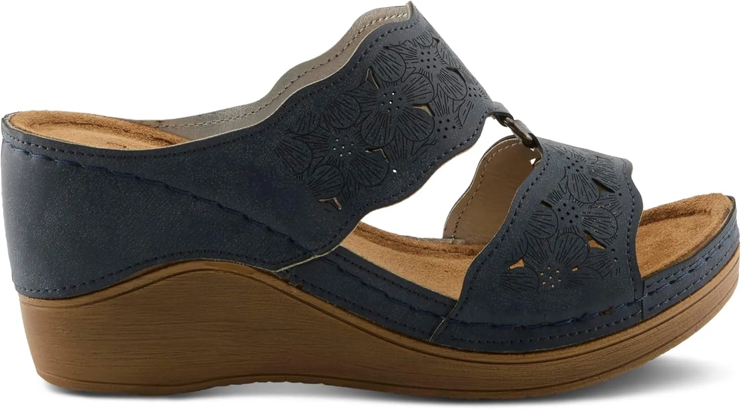 Flexus Women's Dreiser Slide Wedge Sandal