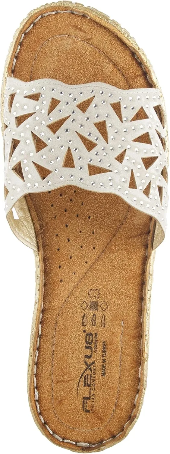 Flexus Women's Windom Slide Wedge Sandal