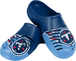 FOCO NFL Mens Big Splash Team Logo Solid Clogs Comfortable Water Slip on Shoes