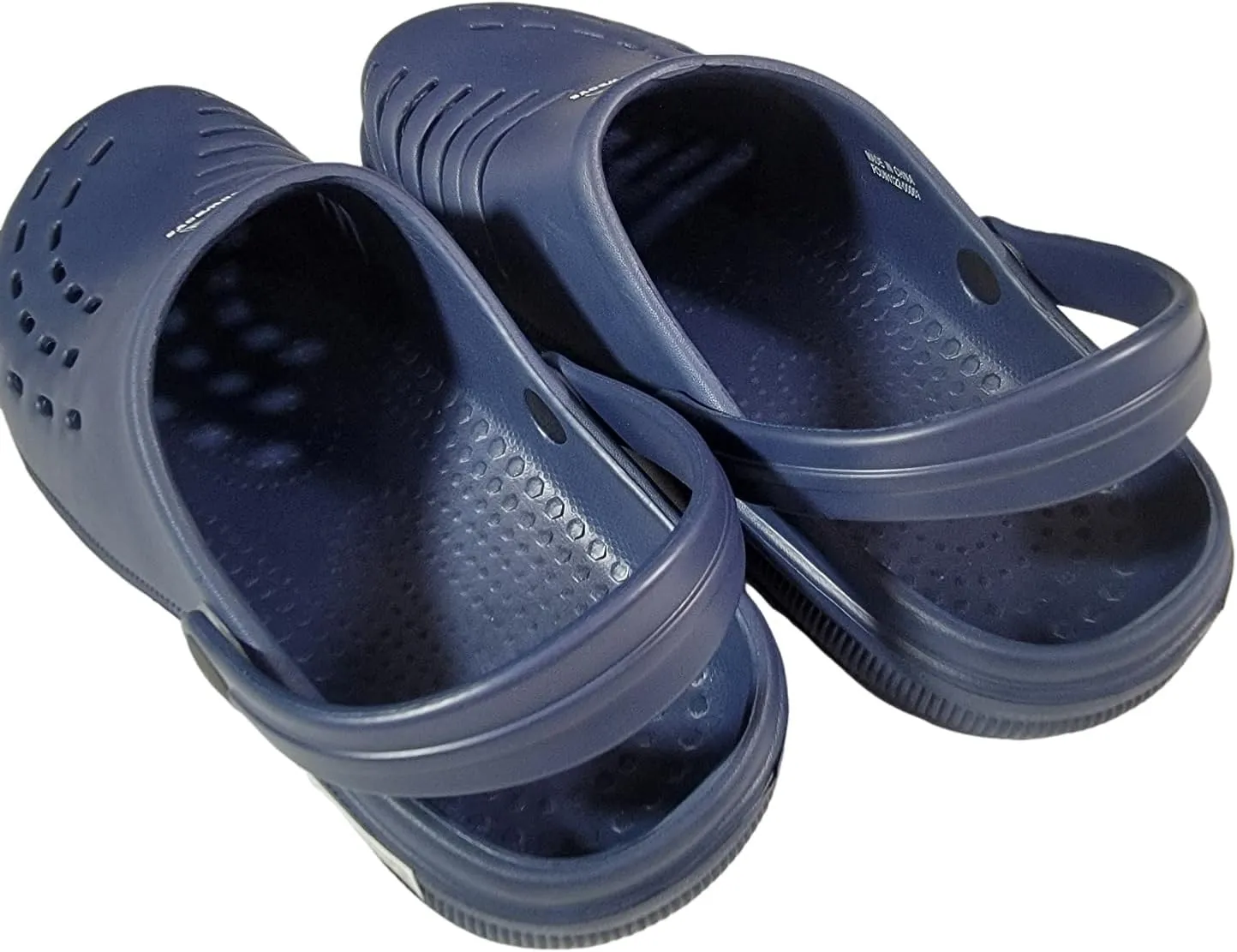 FOCO NFL Unisex-Adult Team Logo Solid Clogs with Heel Strap Comfortable Water Slip on Shoes
