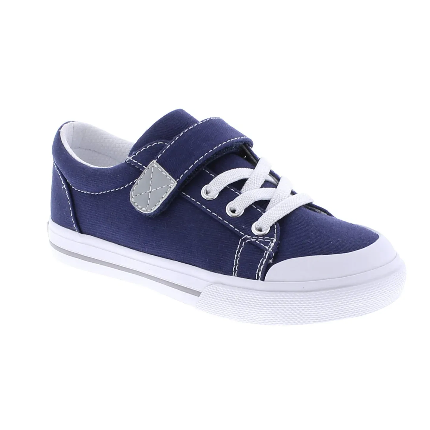 Footmates Jordan Velcro Sneaker- Navy