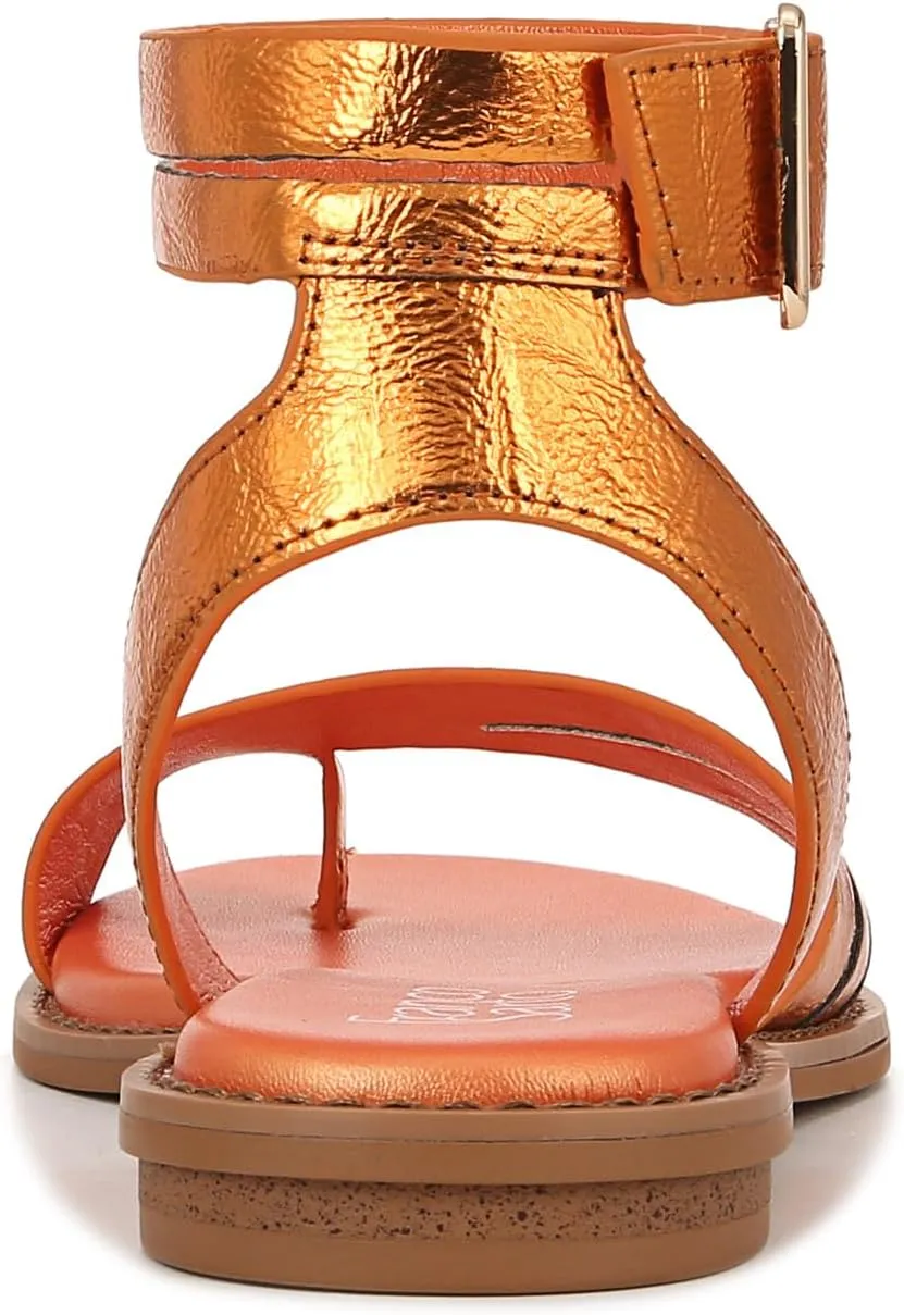 Franco Sarto Women's Greene Ankle Strap Flat Sandals