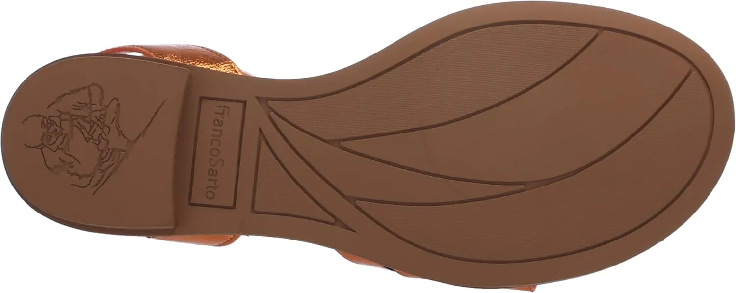 Franco Sarto Women's Greene Ankle Strap Flat Sandals