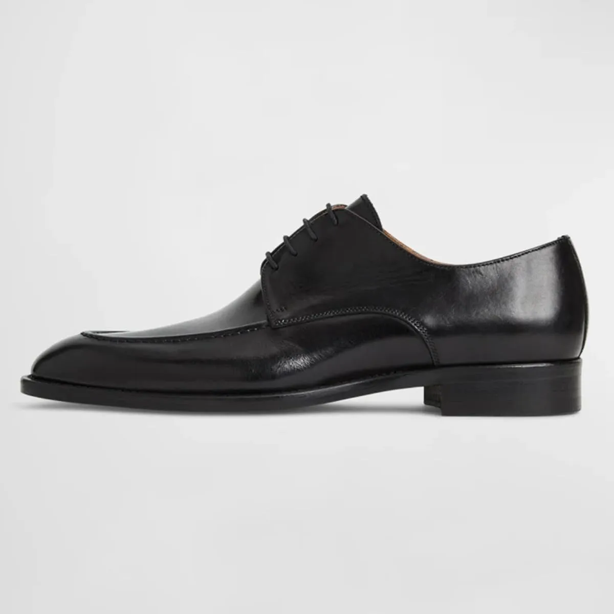 FSJ Men's Tuxedo Dress Shoes, Closed Toe Low Heel, Classic Lace-up Derby Shoes for Daily Walking, Formal Business Oxfords Size 4-16 US