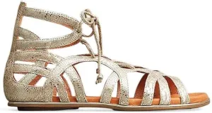 Gentle Souls Women's Break My Heart 3 Gladiator Sandal, Gold