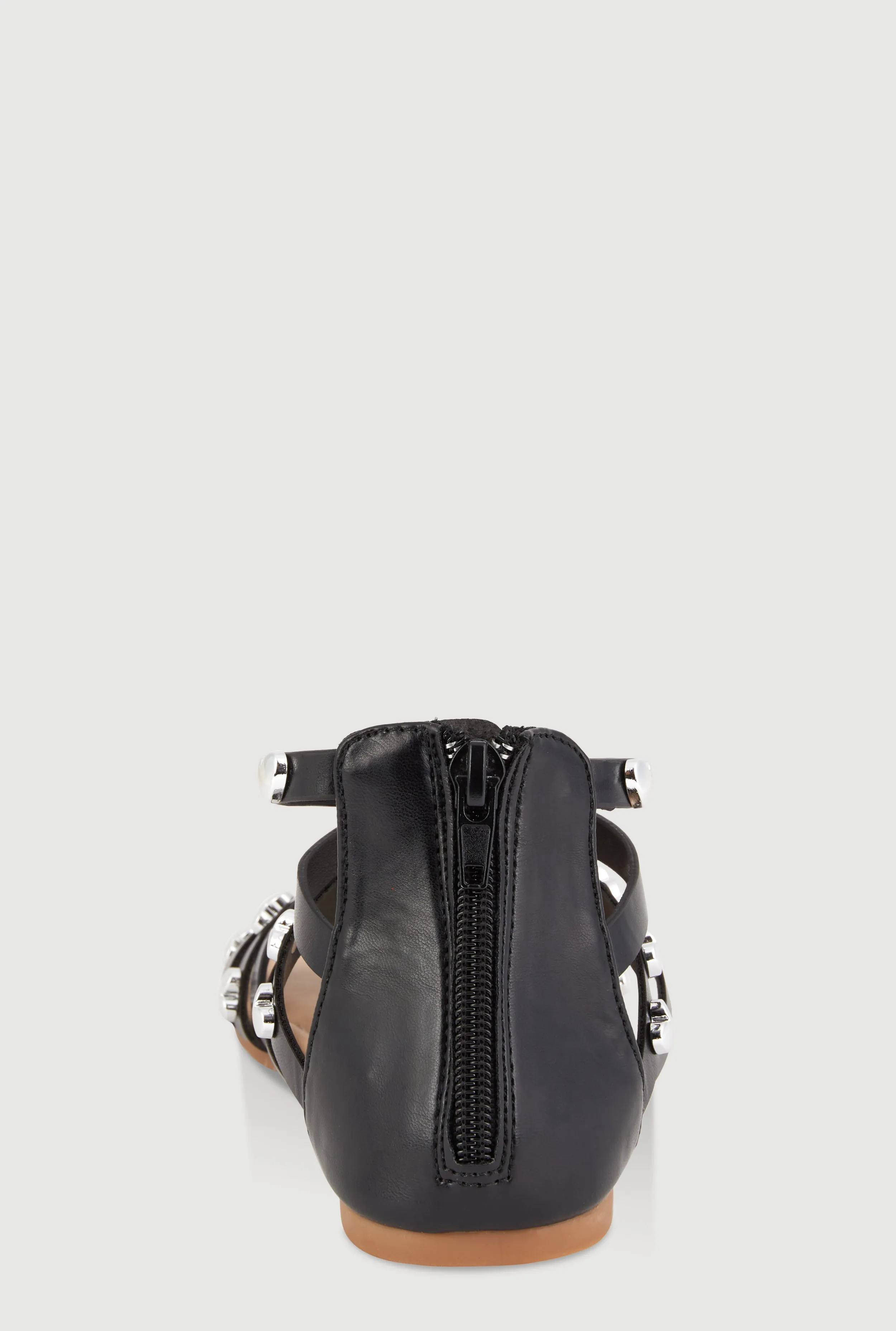 Girls Heart Studded Gladiator Sandals