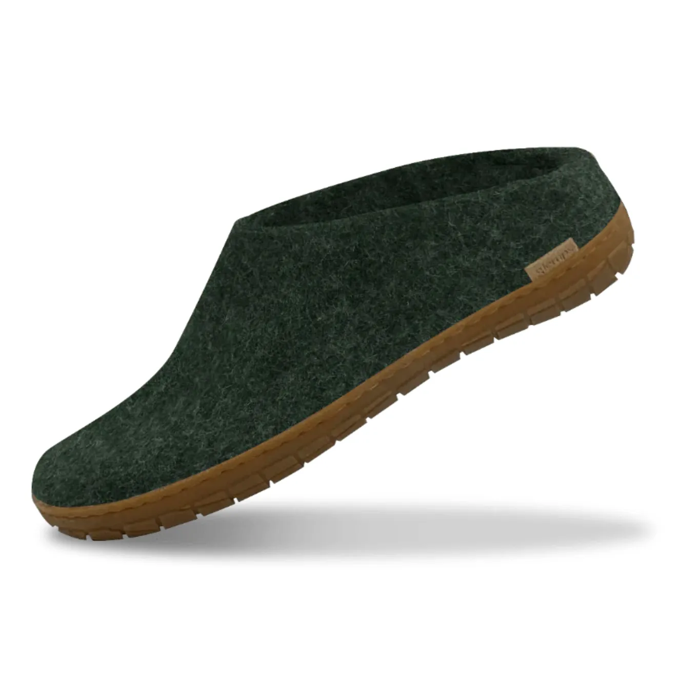 Glerups The Slip On Forest - Honey Rubber Sole