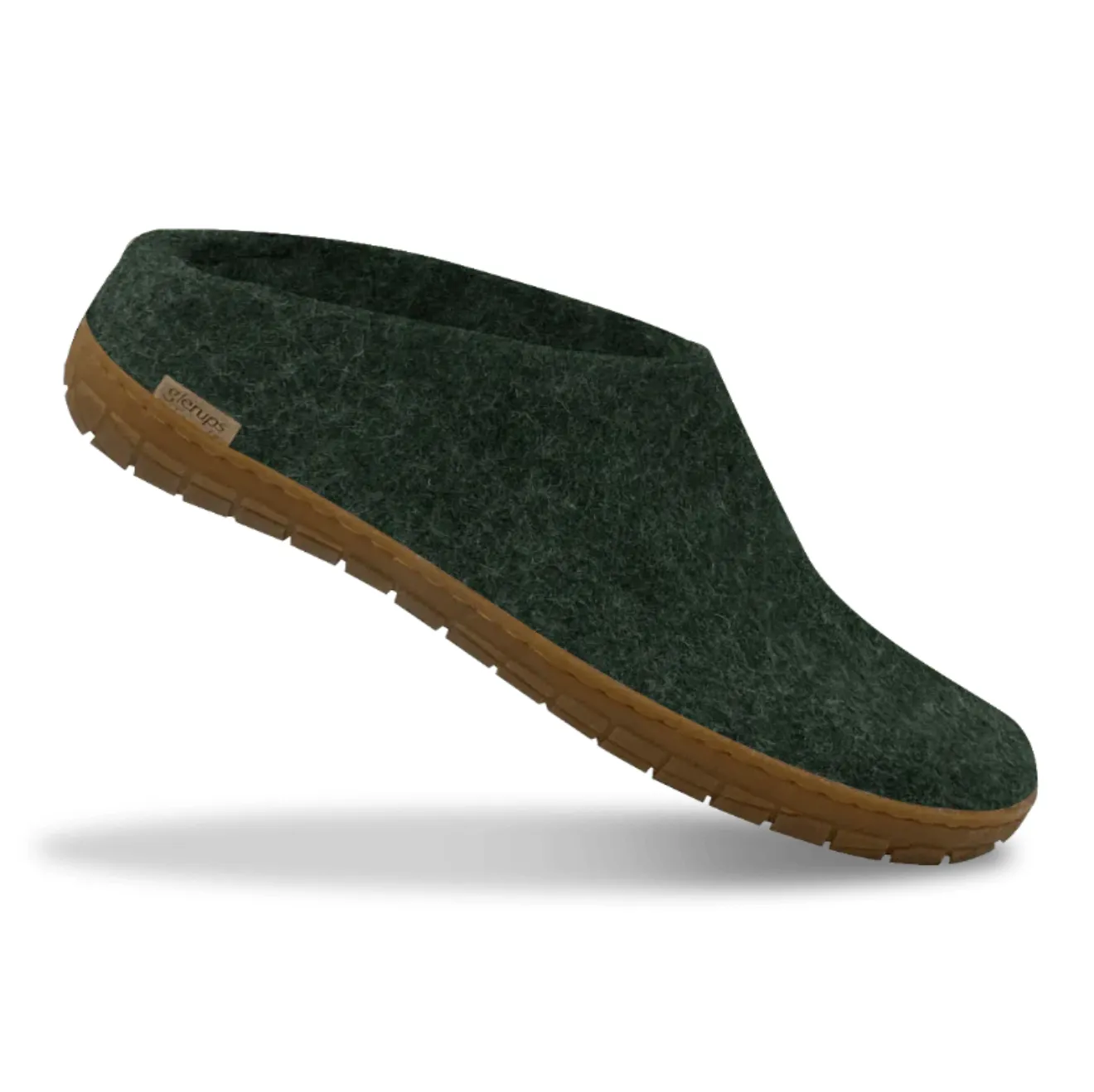 Glerups The Slip On Forest - Honey Rubber Sole