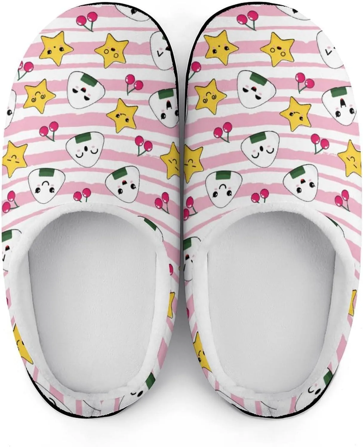 Halloween Checkered Clog Slippers For Men Non-Slip House Slippers Women's Cotton Slippers Slip-On Shoes Indoor Outdoor